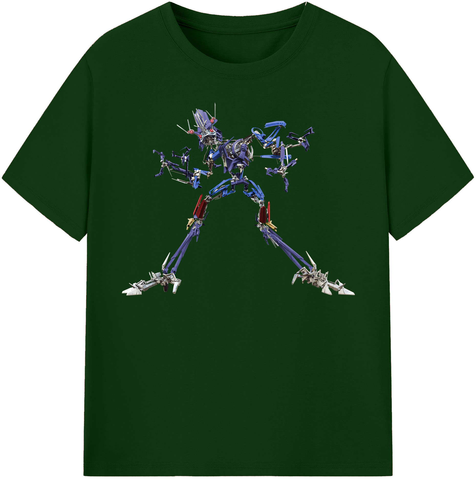 （画像用）  綿100％半袖Tシャツ（フロントプリント）